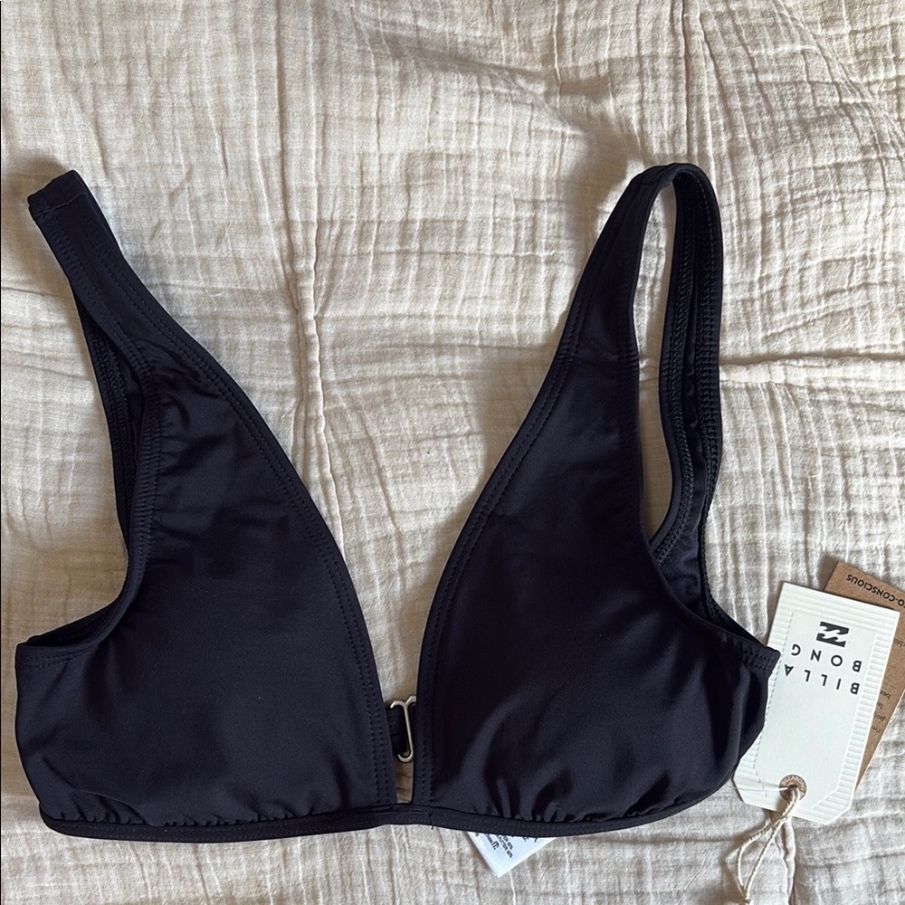 Billabong Black Bikini Top